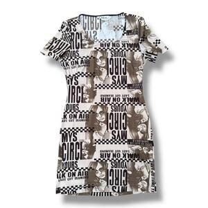 Chloe AOP Silk Dress